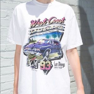 Brandy Melville West Coast Oversized Tee